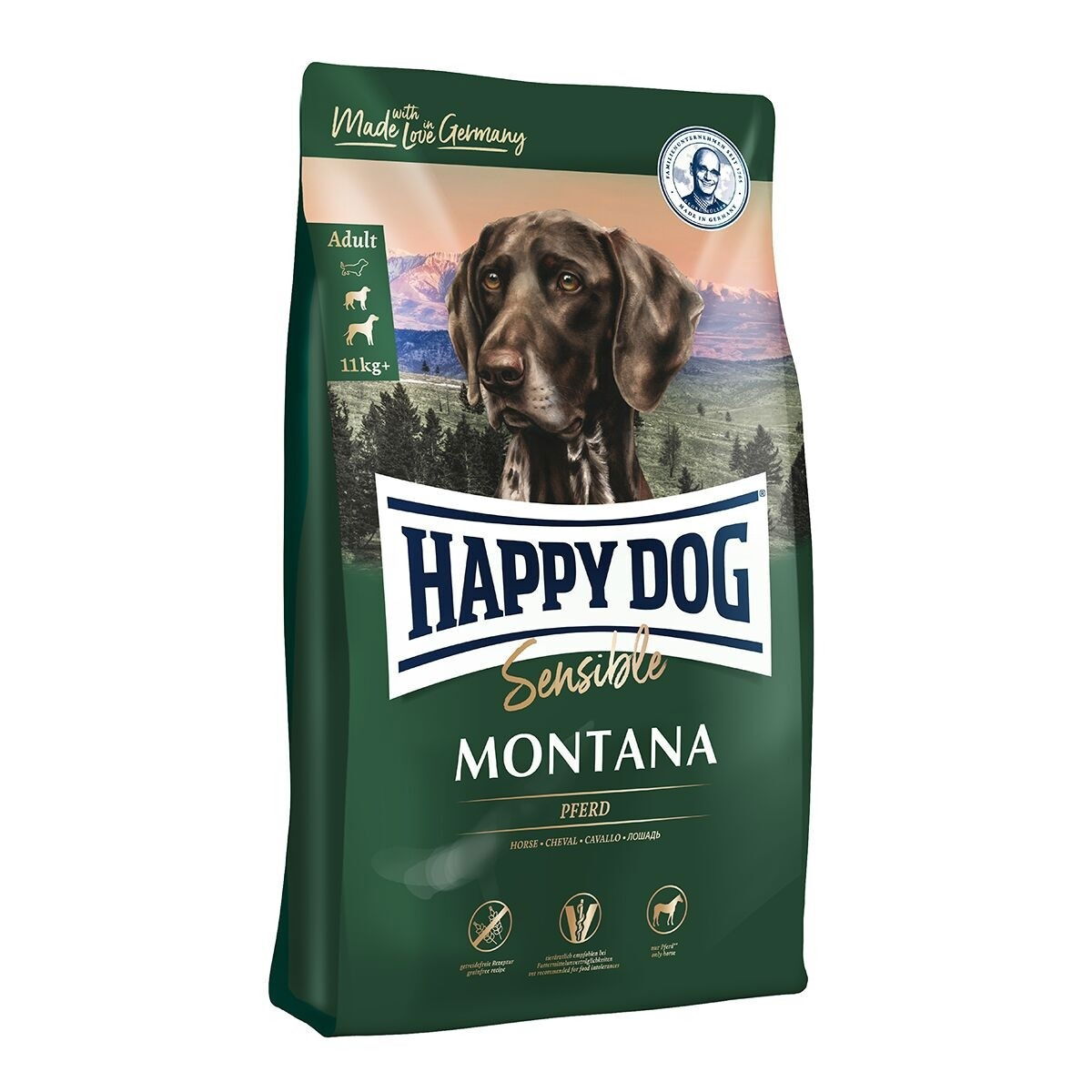 Happy Dog Sensible Montana Grain Free Torrfoder till Hund 10 kg, bild 2