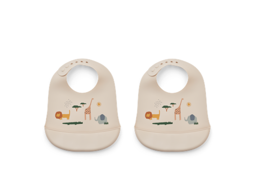 Liewood - Tilda Silicone Bib 2-Pack, bild 2