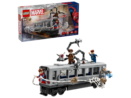 LEGO Super Heroes Spider-Man mot Doc Ock: tunnelbanescenen 76321, bild 2