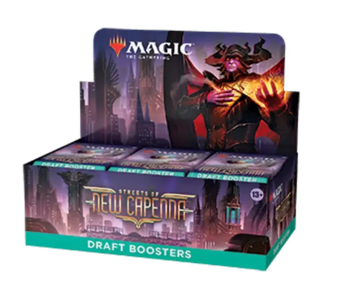 Magic The Gathering - Streets of New Capenna Draft Booster Display (36 boosters) + Box Topper