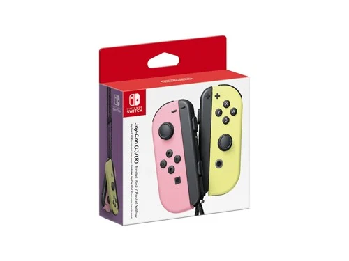 Nintendo Switch Joy-Con Pair Pastel Pink/Pastel Yellow, bild 2