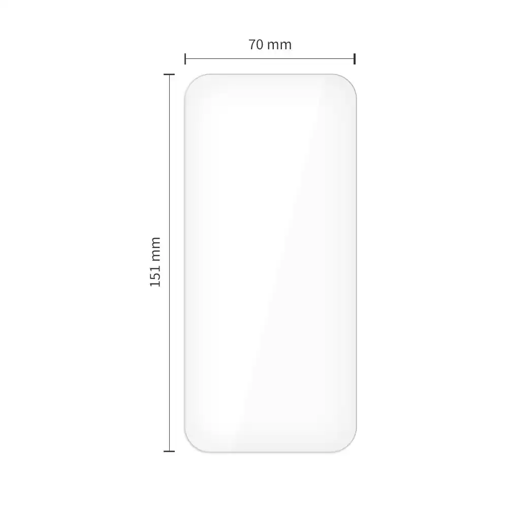 Tech-Protect Glass Fit+ 2-pack härdat glas för iPhone 17 Air - transparent, bild 2