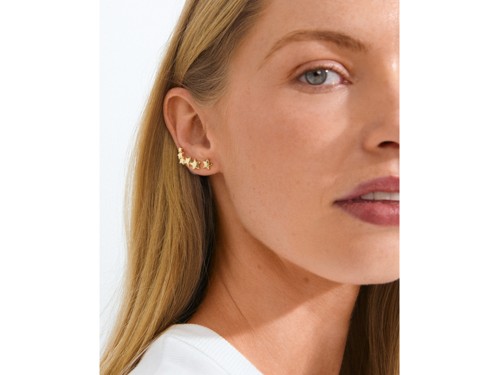 PILGRIM - AVA Star Earrings - Gold-Plated - 20 mm, bild 2