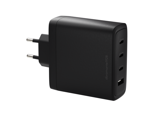 Dbramante It Eu W. Charger 3 Xus 140 W + 1 Xusb A Blk, bild 3