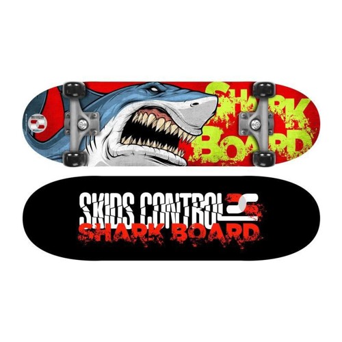 Skids Control skateboard med dubbelkick