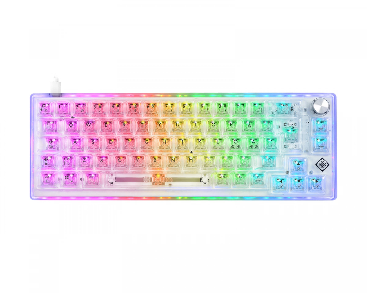 Deltaco Gaming DK460 RGB Mechanical Gaming Keyboard (Nordisk), bild 2