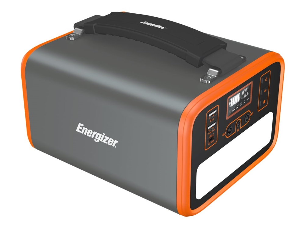 Energizer - Power bank - 72000 mAh - 230.4 Wh - 150 Watt - svart