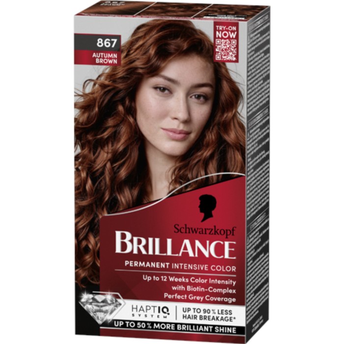 Schwarzkopf Brillance 867 Autumn Brown