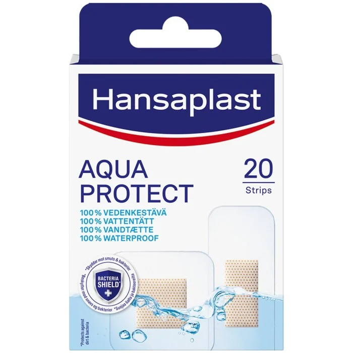 Hansaplast Aqua Protect plåster, 20 st