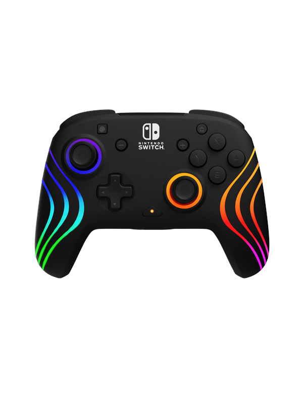 PDP Afterglow Wave trådlös Nintendo Switch-kontroll, svart, bild 4