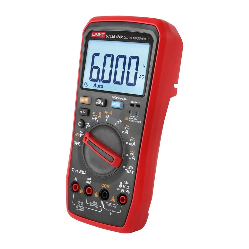 Uni-T True RMS UT18B MAX digital multimeter, bild 3
