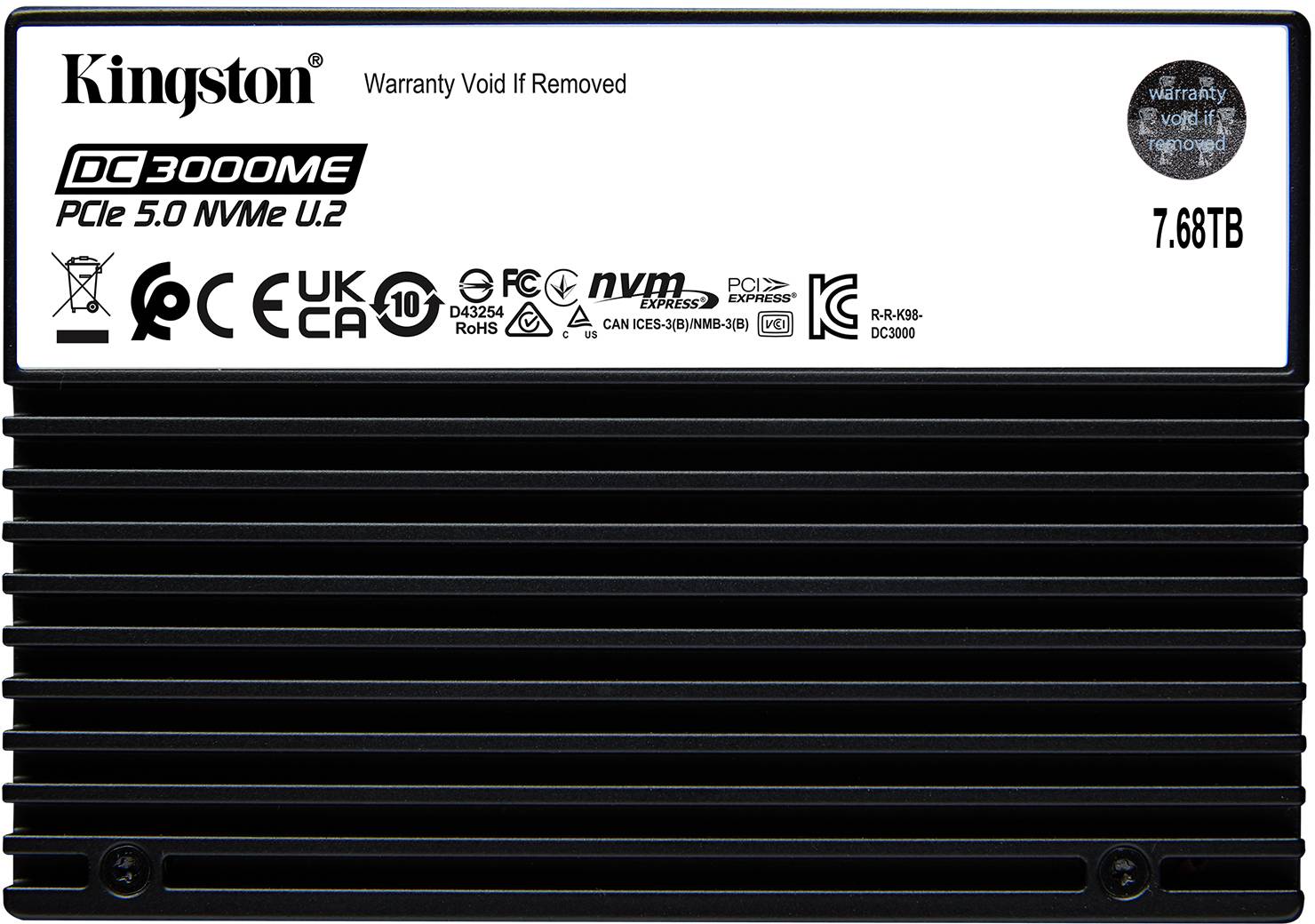 7.68 TB Kingston DC3000ME Enterprise SSD, U.2 PCIe 5.0 NVMe, bild 4