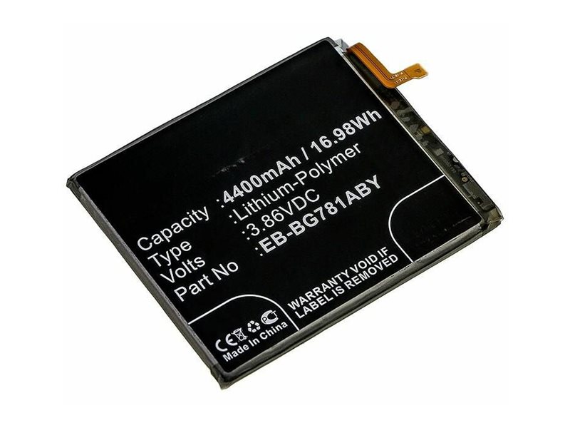 CoreParts - Batteri - 3.86 V - Li-pol - 4400 mAh - 16.98 Wh - för Samsung Galaxy S20 FE, S20 FE 5G, S20 FE 5G UW