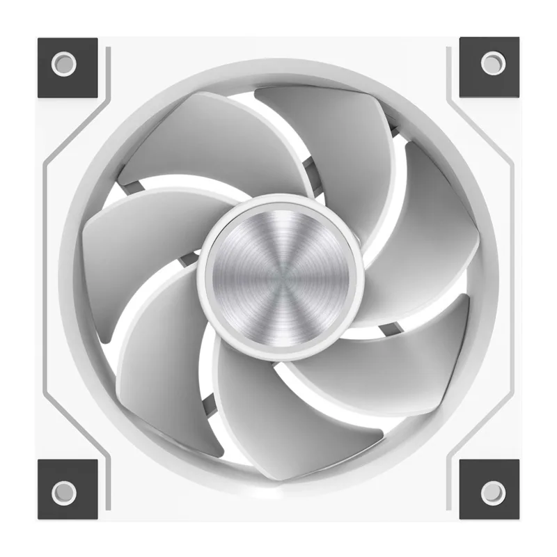 Darkflash DM20 LINE Cooling Fan - White - Chassi fläkt - Vit, bild 5