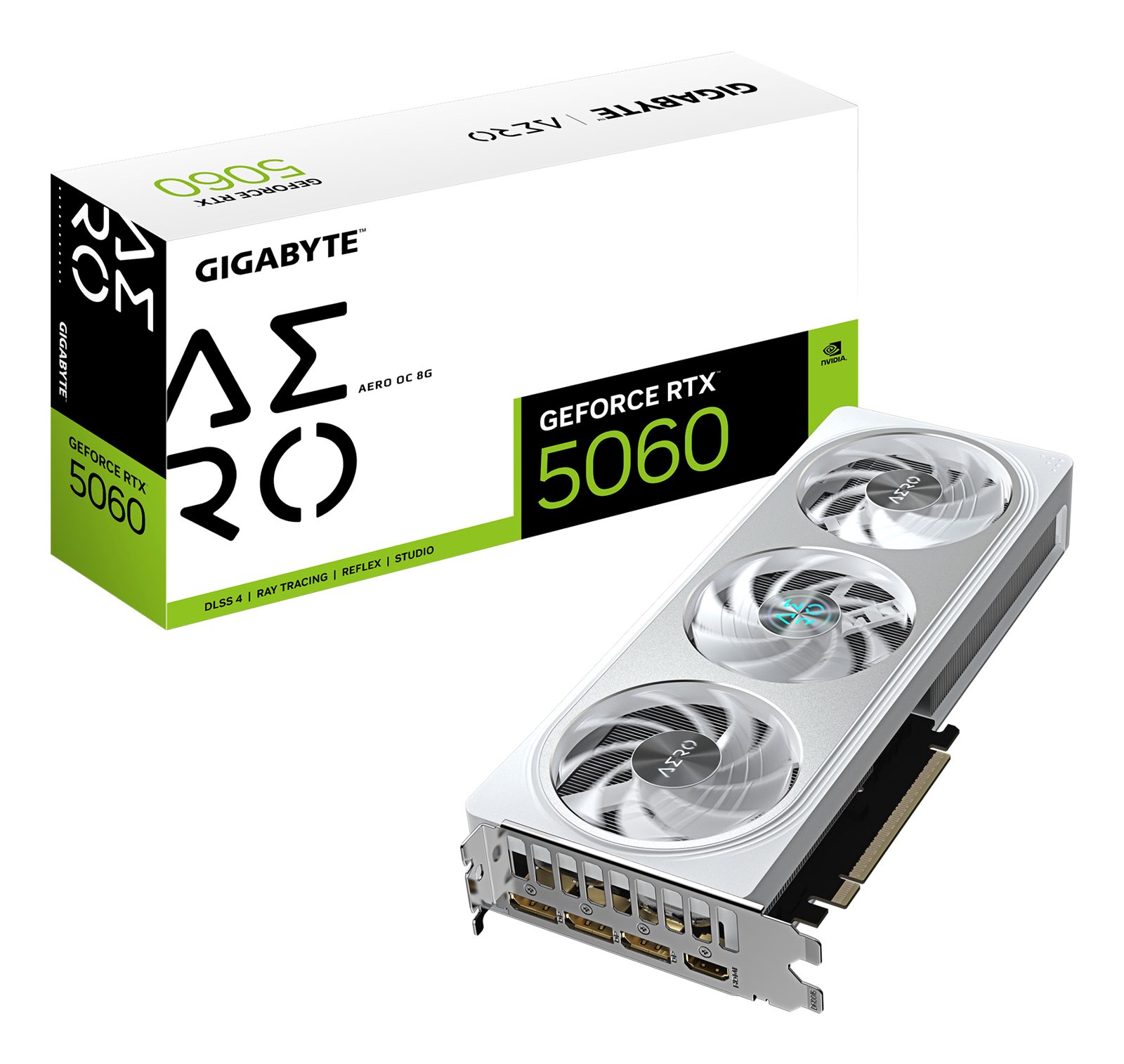 Gigabyte GeForce RTX 5060 8GB Aero OC, bild 4