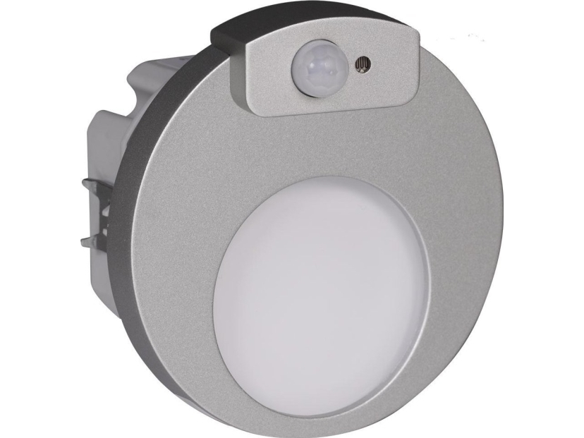 Trappbelysning Zamel LED Muna PT 14V DC justerbar sensor i aluminium vit varm LED10221612