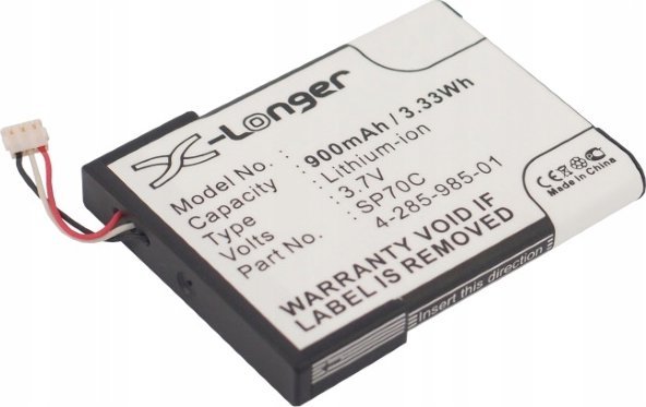 Cameron Sino batteri Sp70c 4-285-985-01 för Sony PSP E1000/E1008/E1002 (CS-SP007SL)