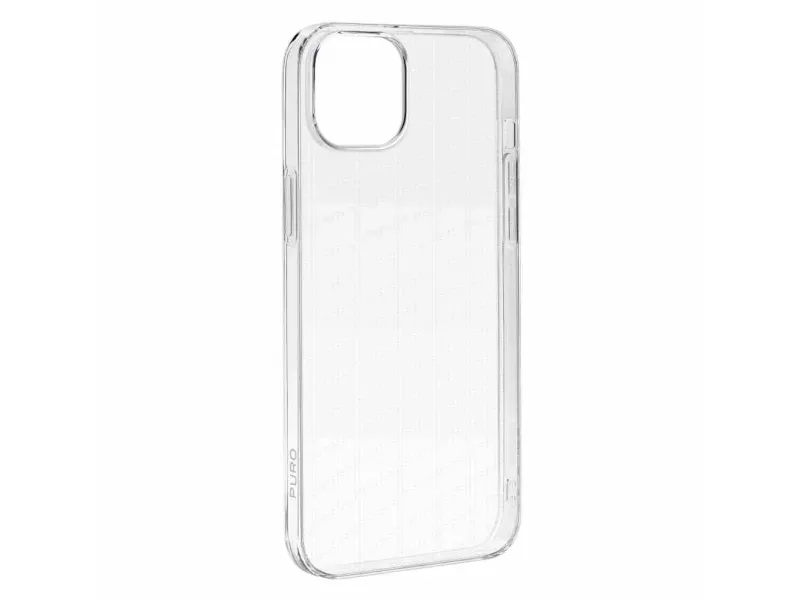 Puro iPhone 15 Plus 0.3 Nude TPU skal, transparent