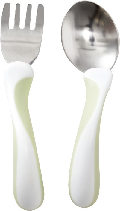 Bambino My First Fork & Spoon Mint