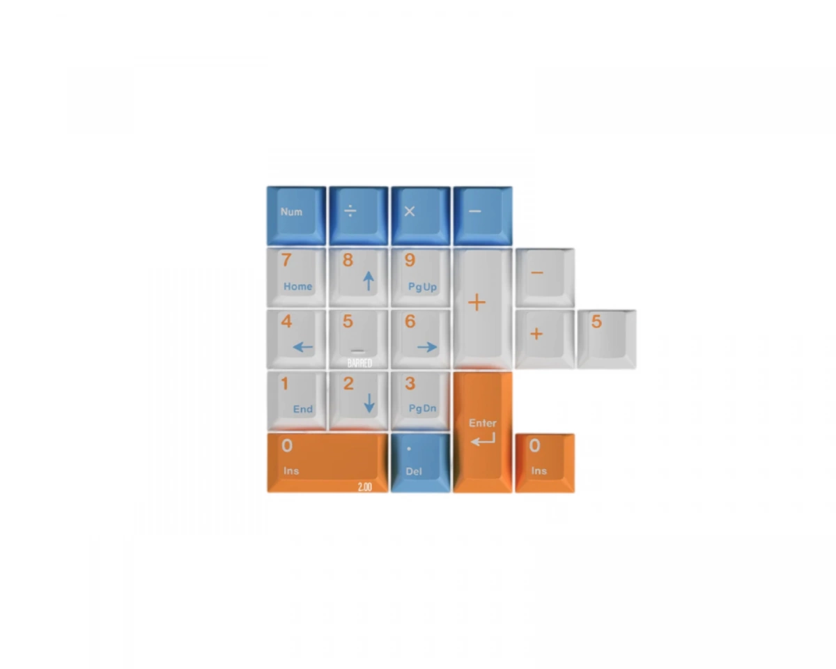 KeyKoBo Citrus Relativity - Numpad kit