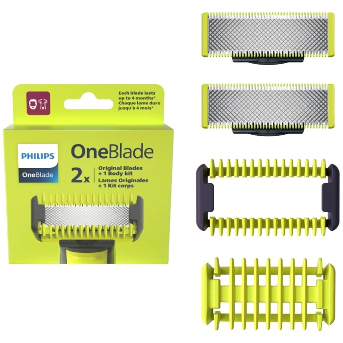 Philips QP624/50 OneBlade 360 utbytesblad, bild 3