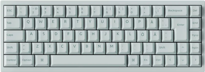 Keychron Q16 HE gamingtangentbord (keramikgrönt), bild 5