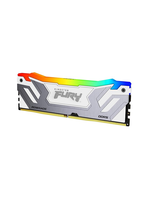Kingston FURY Renegade RGB DDR5-8000 - 24GB - CL38 - Single Channel (1 pcs) - Intel XMP - Silver med RGB
