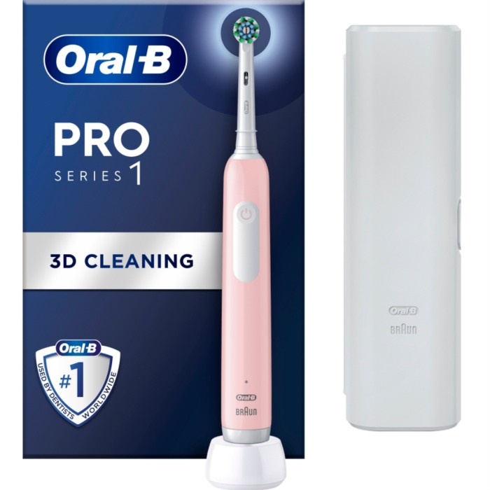 Oral B Pro Series 1 Electric Toothbrush Designed By Braun Pink