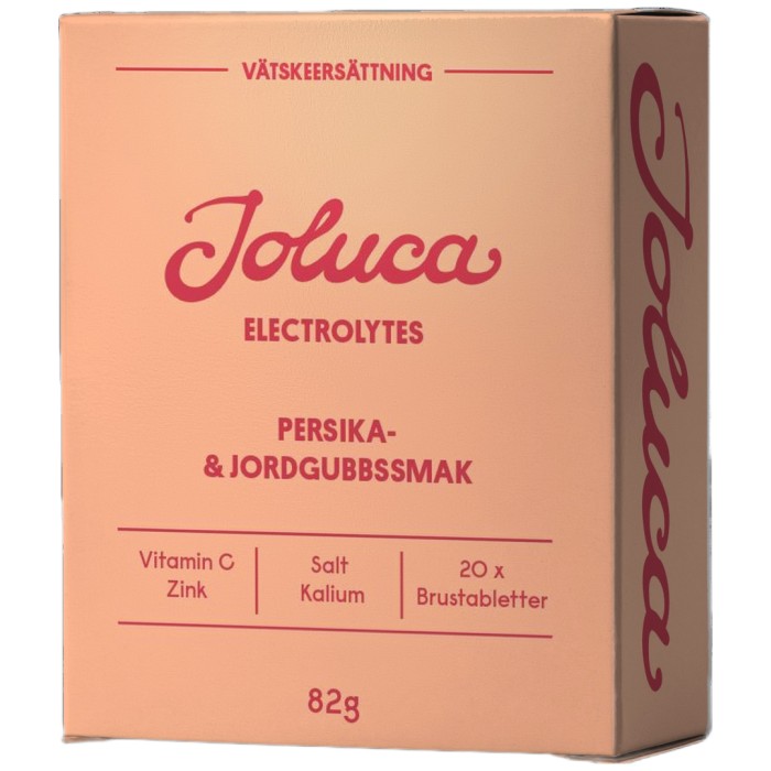 Joluca Vätskeersättning Persika/Jordgubb, 82 g