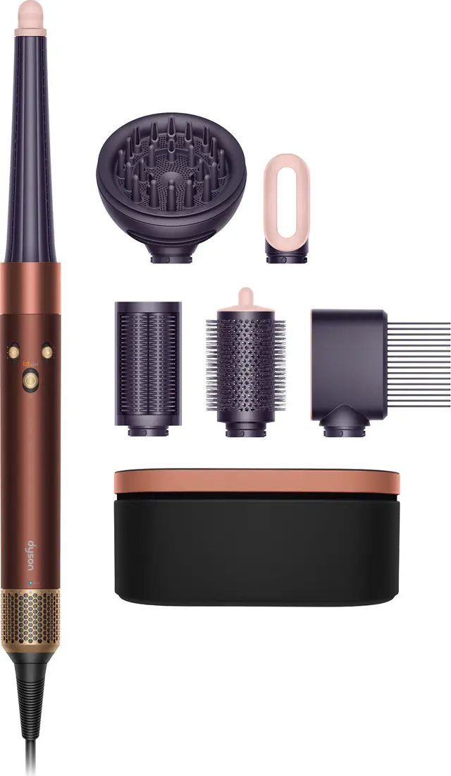Dyson Airwrap i.d.™ Curly+Coily multistyler och hårtork, Plum Copper