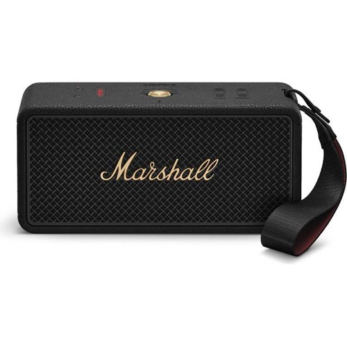Marshall Middleton II trådlös bärbar högtalare (svart/mässing)