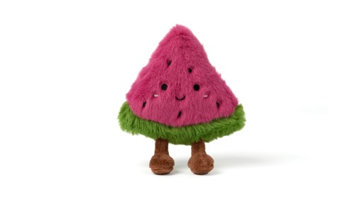 Teddykompaniet - Teddy Fruits - Watermelon, 11 cm (TK4425), bild 3
