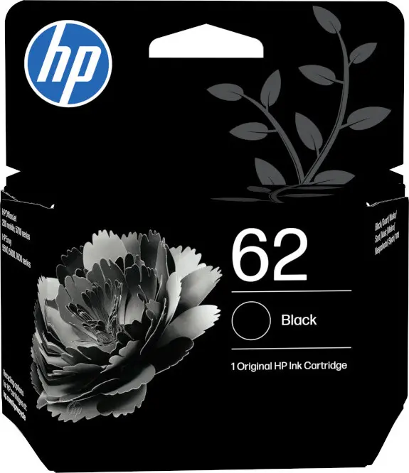 HP 62 bläckpatron (svart)