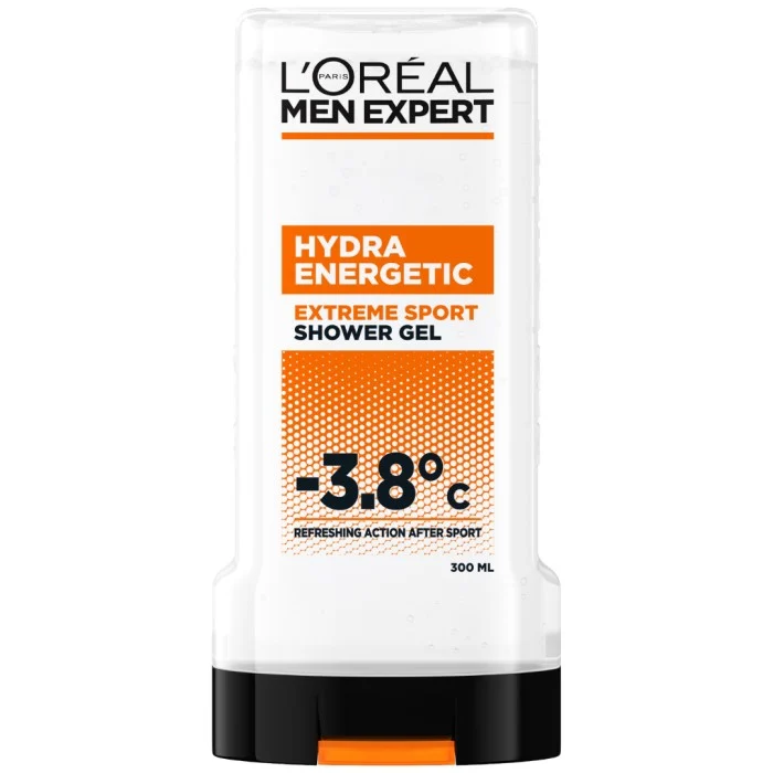 L'Oréal Paris Men Expert Shower Gel Hydra Energetic Extreme Sport Shower Gel 300 MLT, bild 2