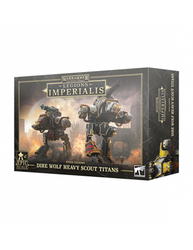 LEGIONS IMPERIALIS: DIRE WOLF HEAVY SCOUT TITANS