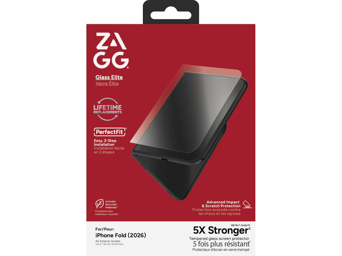 ZAGG InvisibleShield Glass Elite skärmskydd för Apple iPhone Duo