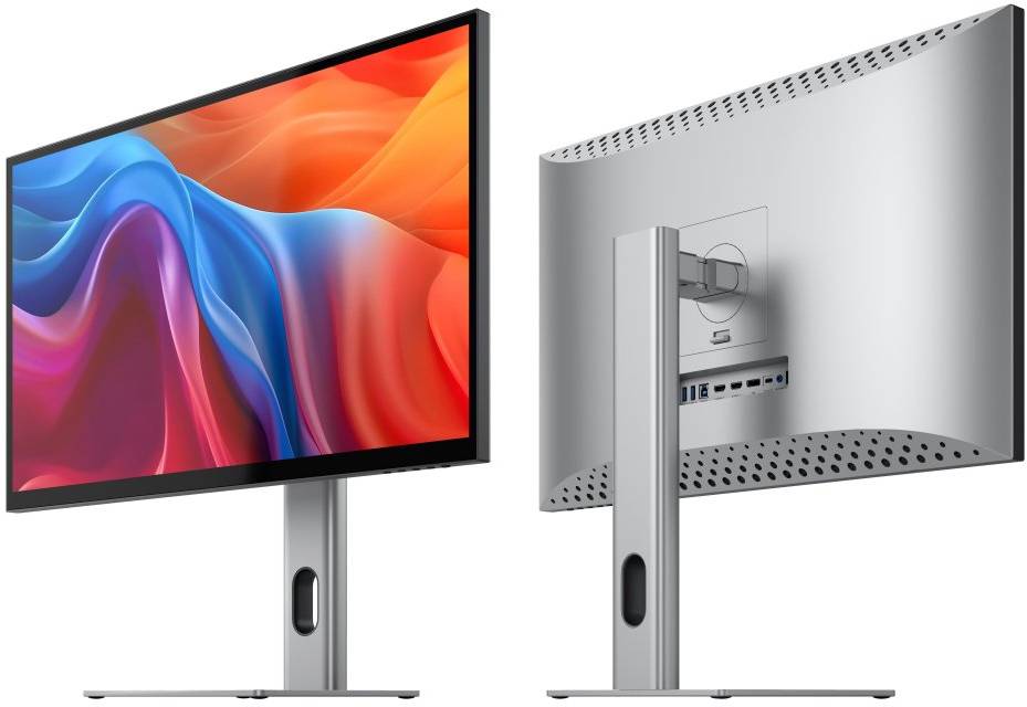 27" ALOGIC Clarity 5K, IPS 5120x2880 Multitouch, 14 ms, höjdjusterbar, pivot, HDMI/DP/USB-C 65W, högtalare, USB 3.0-hubb, bild 3