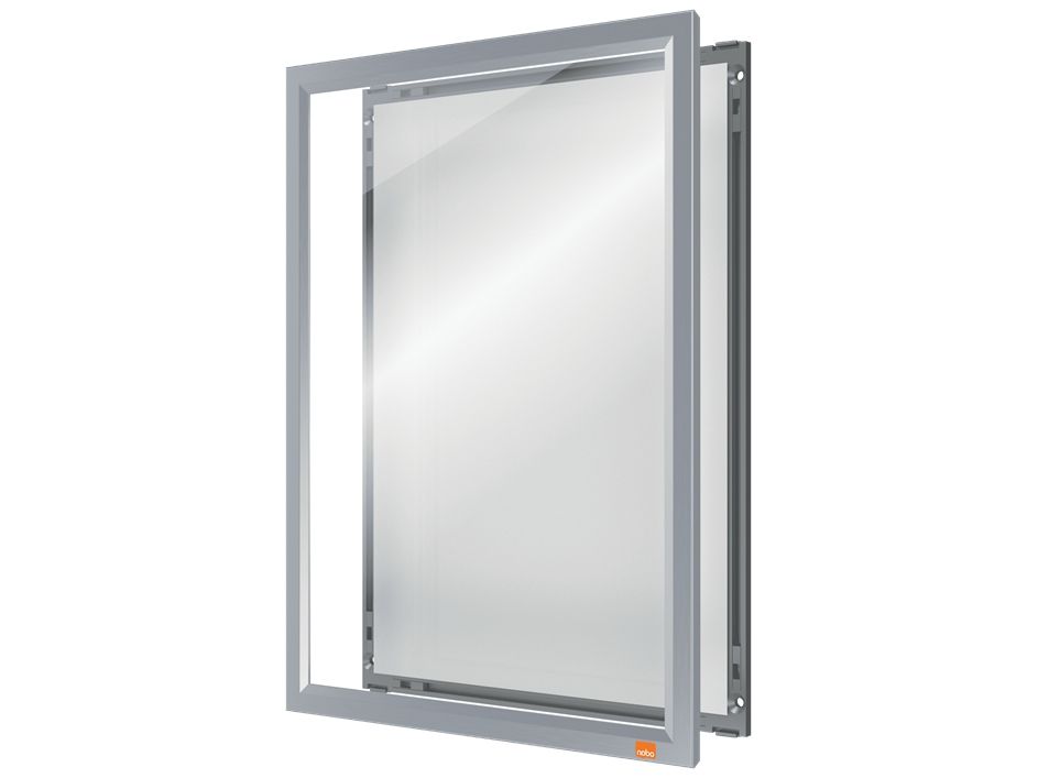 Nobo Impression Pro A4 skötram med klickram i aluminium