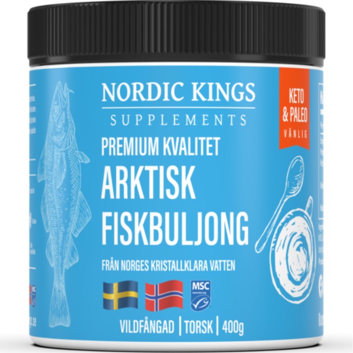 Nordic Kings Arktisk Fiskbuljong Premium MSC 400 g