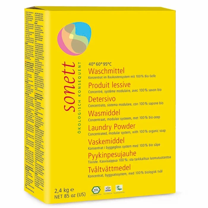 Sonett Tvättmedel pulver koncentrat 2,4 kg