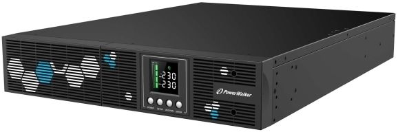 PowerWalker VI 3000 RLP, Linjeinteraktiv, 3 kVA, 2700 W, Ren sinus, 165 V, 290 V