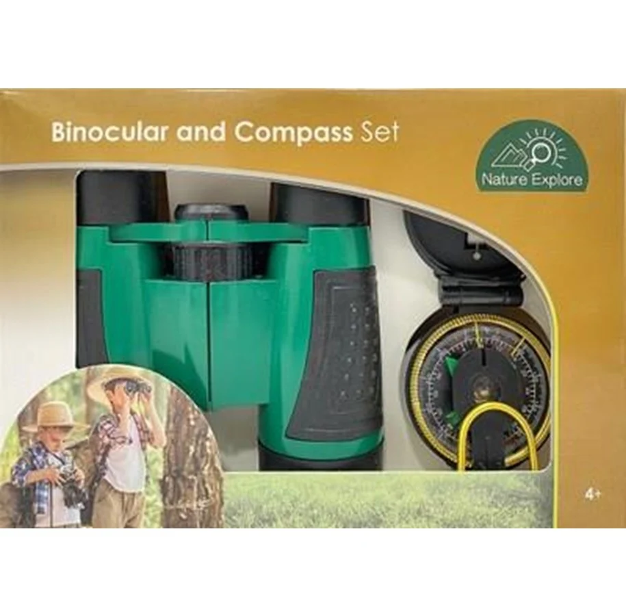 Nature Explore set med kikare & kompass, bild 5