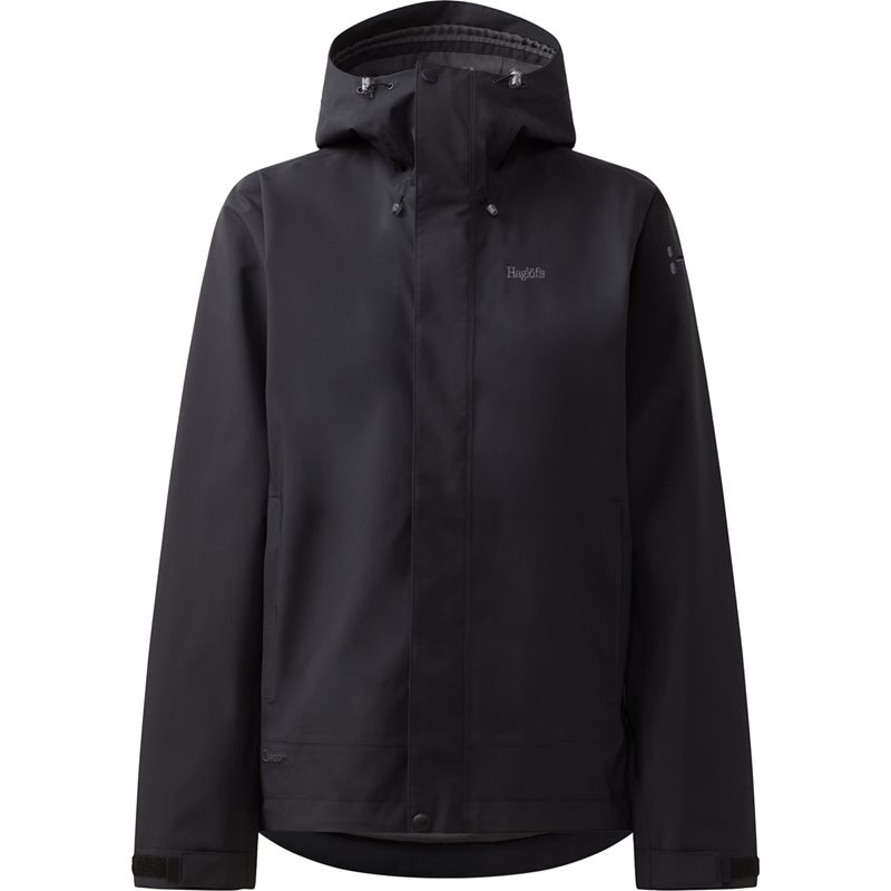 Haglöfs Breeze Proof Jacket Women True Black - M