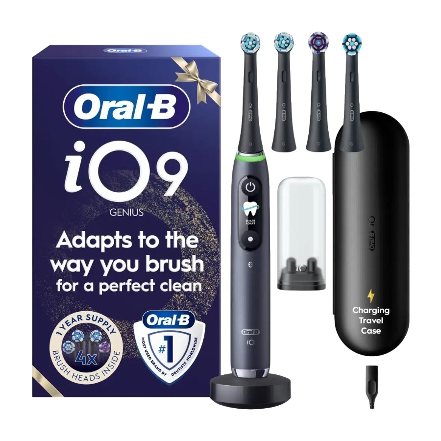 Oral-B iO9 Signature Giftset eltandborste, svart