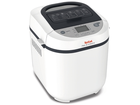 Tefal PF250135, 1 kg, Timer för fördröjd start, Visningsfönster, Varmhållningsfunktion, 700 W, Svart, Vit