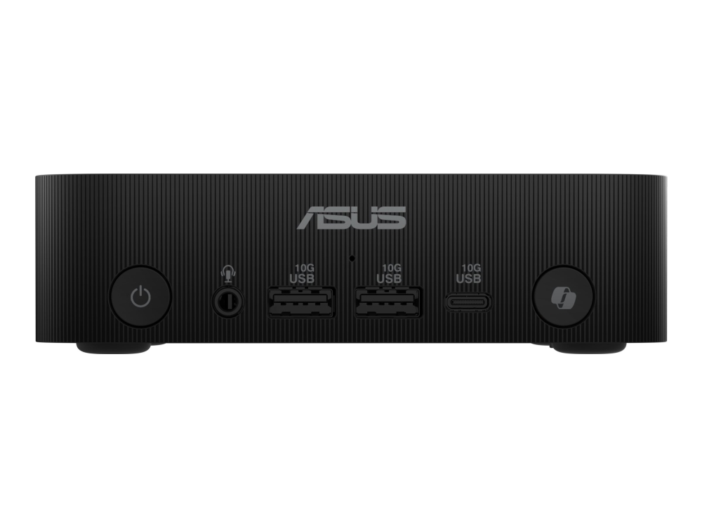 ASUS ExpertCenter PN54 S50001NN - Copilot+ PC - mini-PC Ryzen AI 5 340 / upp till 4.8 GHz - RAM 16 GB - SSD 512 GB - NVMe - Radeon 840M - Gigabit Ethernet, 2.5 Gigabit Ethernet, IEEE 802.11ax (Wi-Fi 6), Bluetooth 5.4, IEEE 802.11be (Wi-Fi 7) - Win 11 Home - skärm: ingen - svart