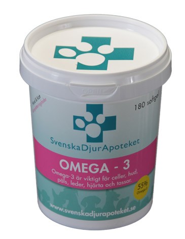 Svenska DjurApoteket Omega-3 180 kapslar