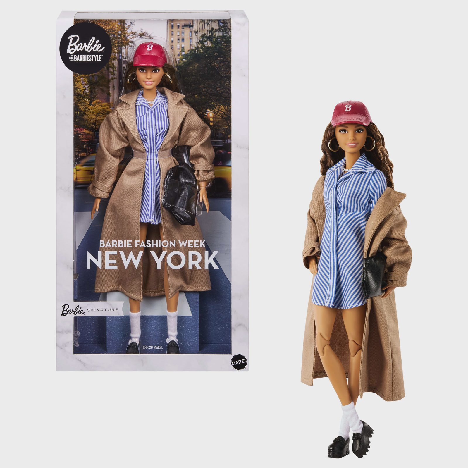 Barbie Signature JJX32 modedocka 6 år @BarbieStyle New York Fashion Week