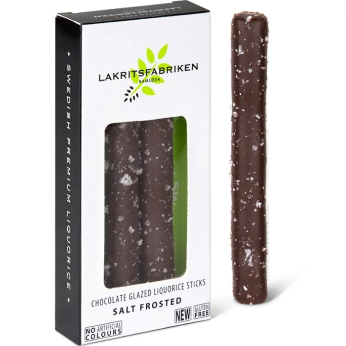 Lakritsfabriken Liquorice Sticks Dark Chocolate & Sea Salt 3 st