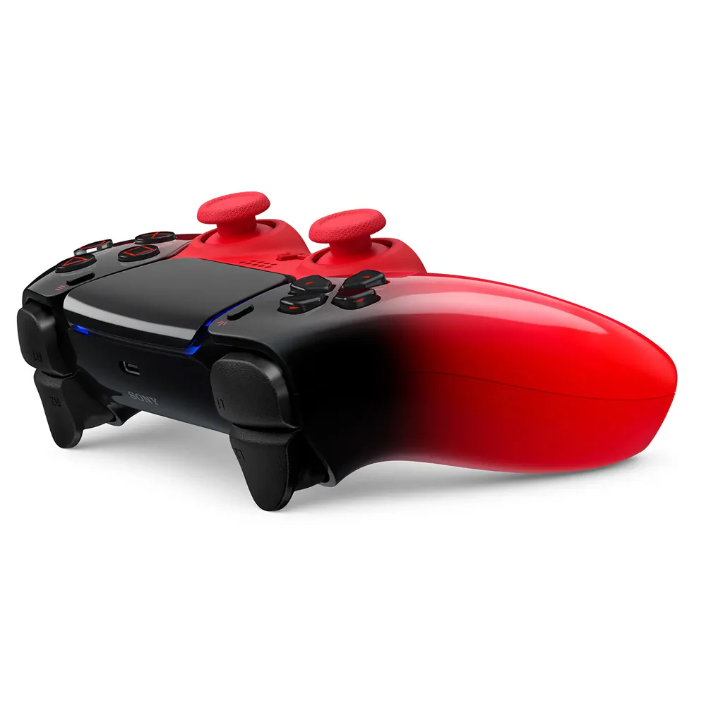 PlayStation 5 trådlösa Dualsense handkontroll, Techno Red, bild 2
